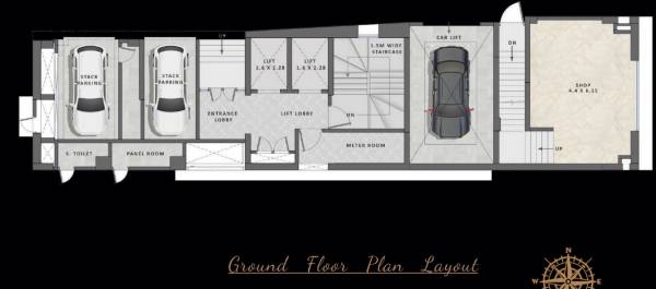  palacio Grace Palacio Cluster Plan for ground Floor
