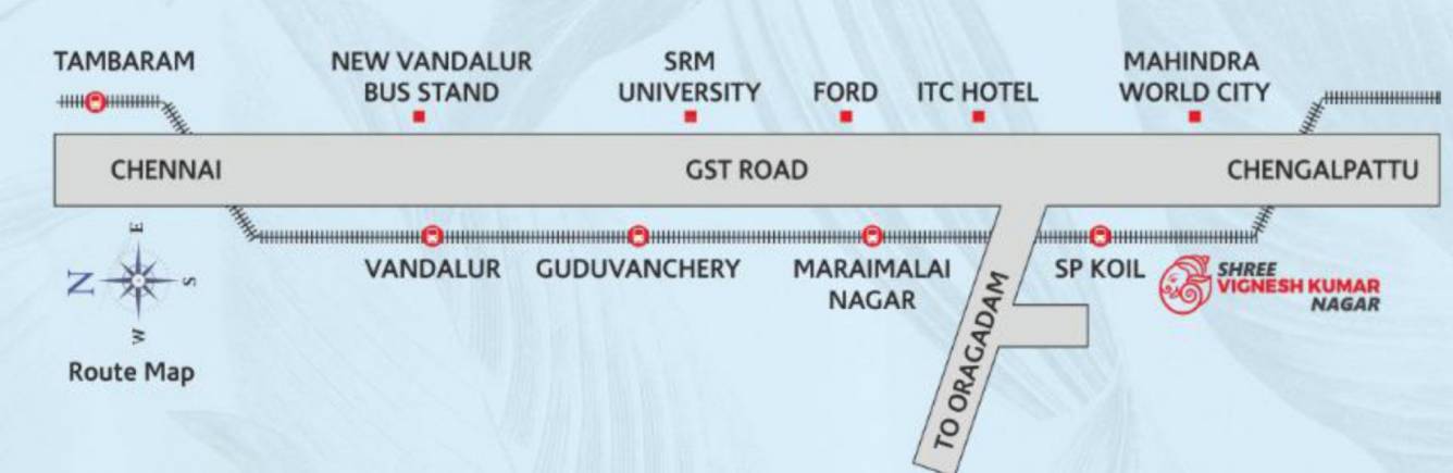  shree vignesh kumar nagar Location Plan