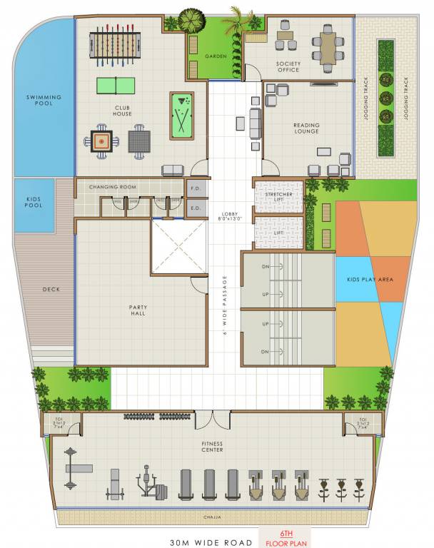  pote pallacio Pote Pallacio Cluster Plan