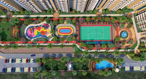 Tennis Court dolce-vita-phase-1 Tennis Court