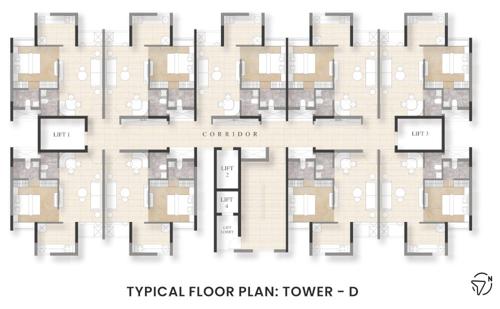  kaatyayni-imperial-tower-d Kaatyayni Imperial Tower D Cluster Plan