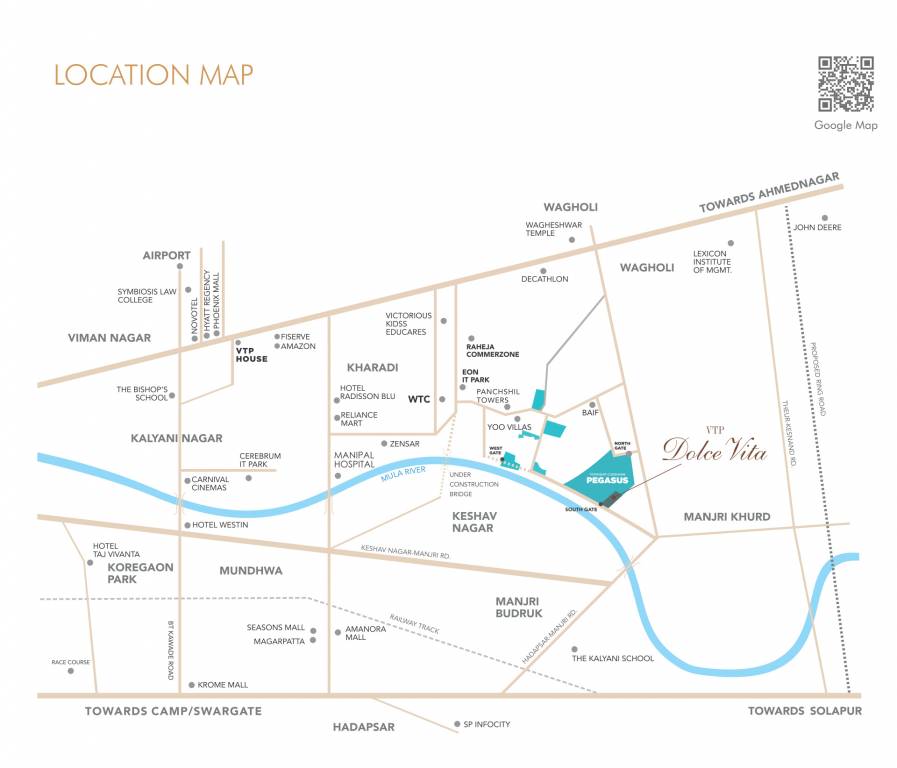 dolce vita Location Plan