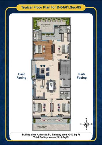  home-ultra-luxury-floor Home Ultra Luxury Floor Cluster Plan from 1st to 4th Floor
