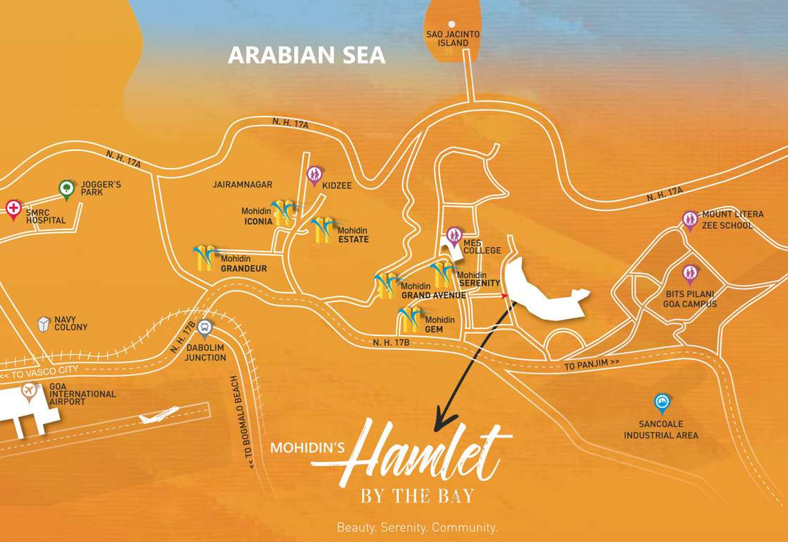  mohidins hamlet by the bay Location Plan
