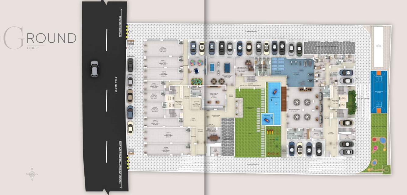  mayfair majestic Block A Cluster Plan