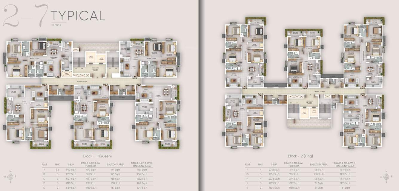  mayfair majestic Block A Cluster Plan