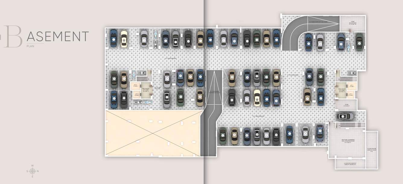  mayfair majestic Block A Cluster Plan