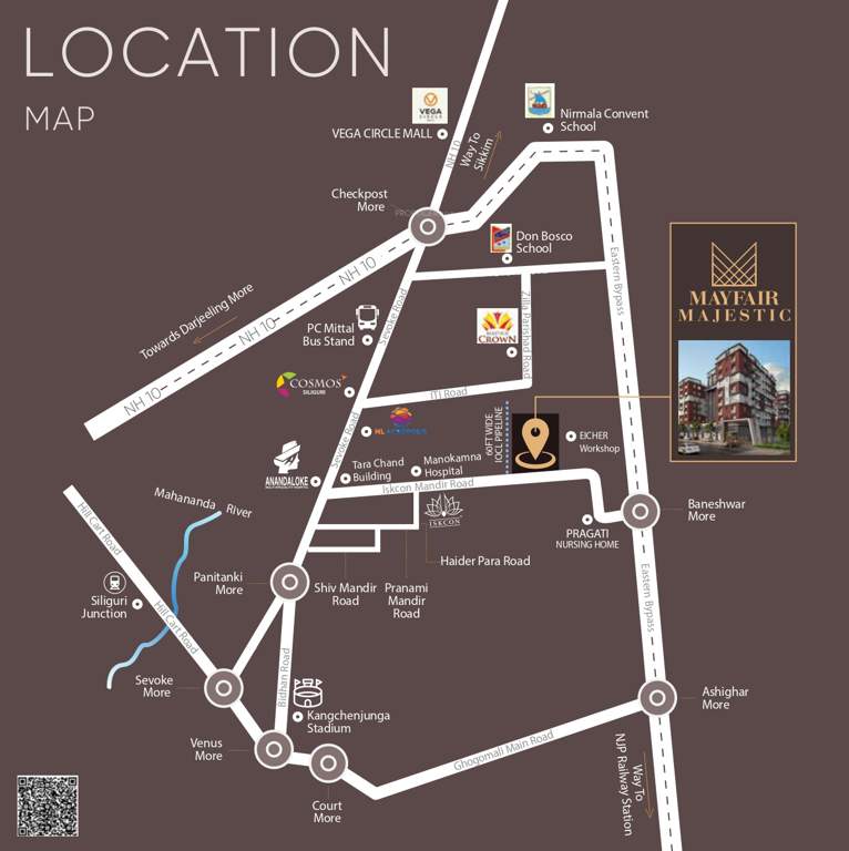  mayfair majestic Location Plan