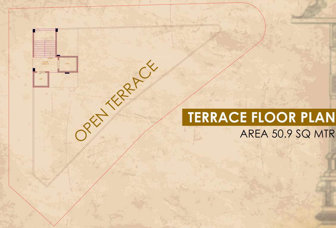  stones Stones Cluster Plan for Terrace Floor