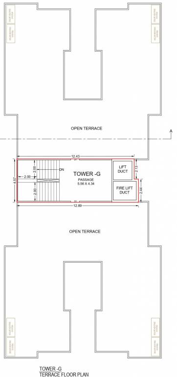 samanvay anantam G Terrace Cluster Plan