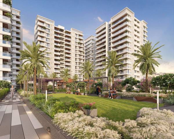 Flower Garden amenities of Samanvay Anantam