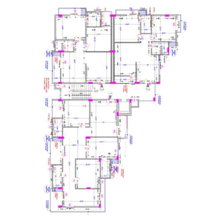  hastina Hastina Cluster Plan from 1st to 6th Floor