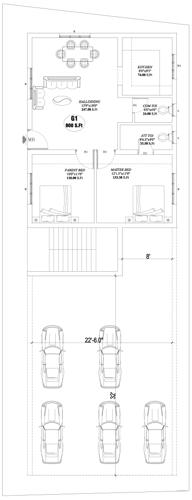  kamacthi-flats Kamacthi Flats Cluster Plan for ground Floor