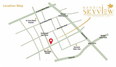  nandini-skyview Location Plan