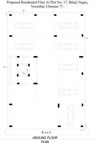  kamacthi-appartments Kamacthi Appartments Cluster Plan for ground Floor