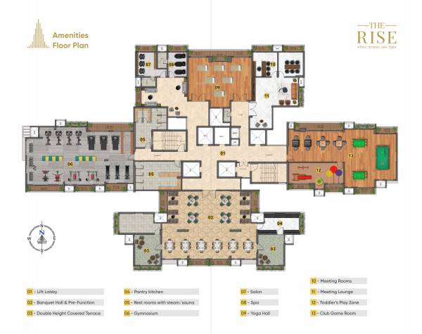 The Rise Cluster Plan the-rise The Rise Cluster Plan