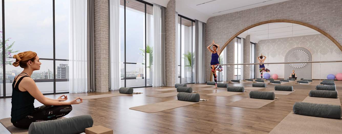  the rise Yoga/ Meditation Area