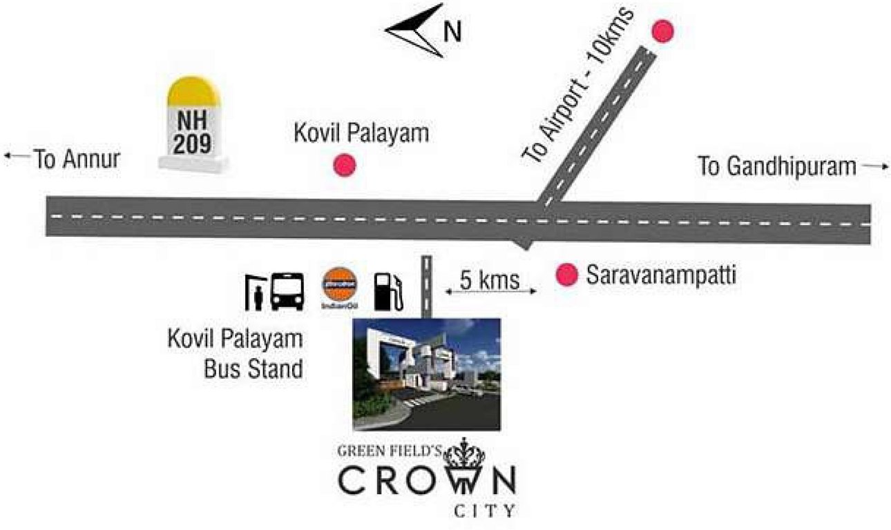crown city Location Plan