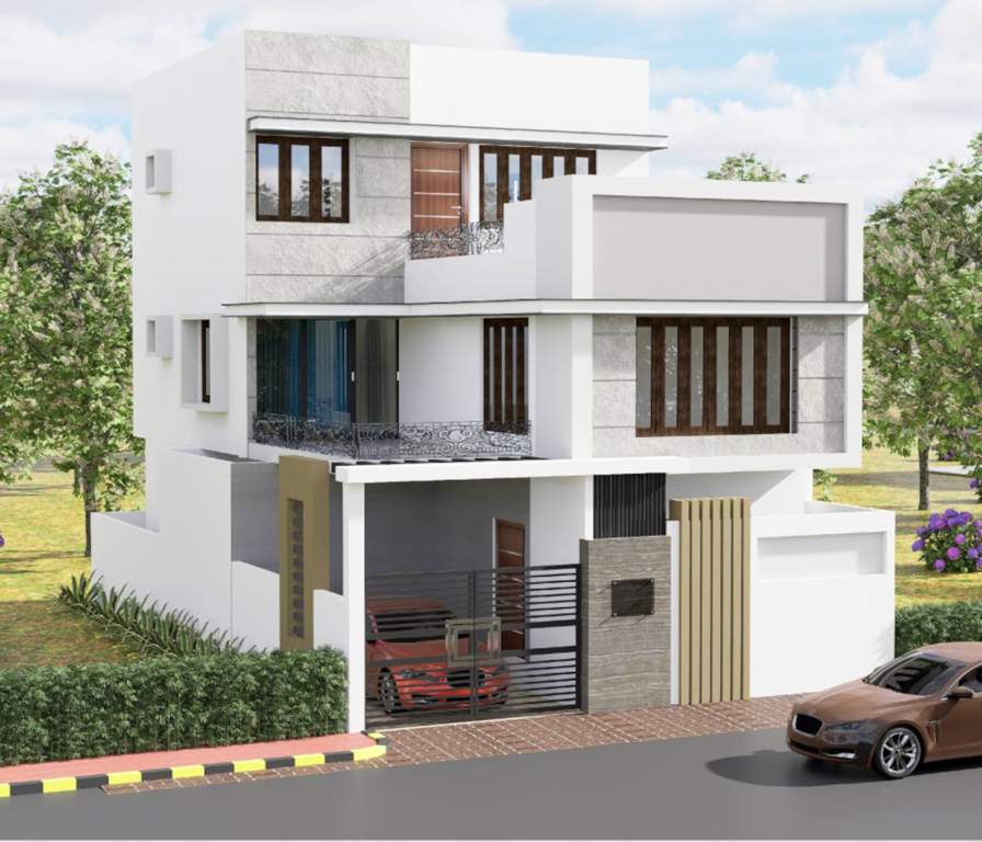  2 terraces Elevation