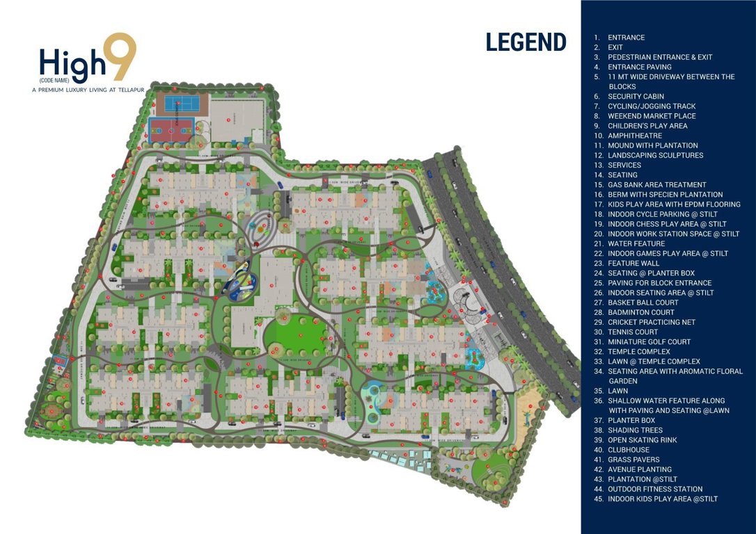 anvita high9 Master Plan