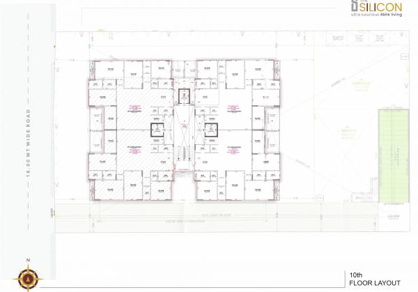  the-silicon The Silico Cluster Plan for 10th Floor
