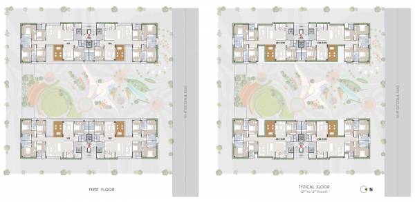  avani-aayam Block A Cluster Plan