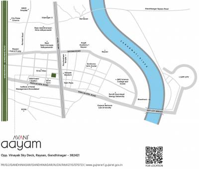  avani-aayam Location Plan