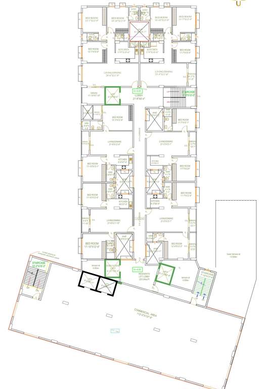 the i club ethos The I Club Ethos Cluster Plan For 1st Floor