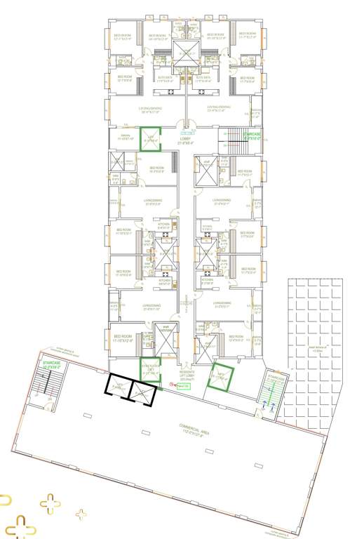 the i club ethos The I Club Ethos Cluster Plan From 2nd To 3rd Floor
