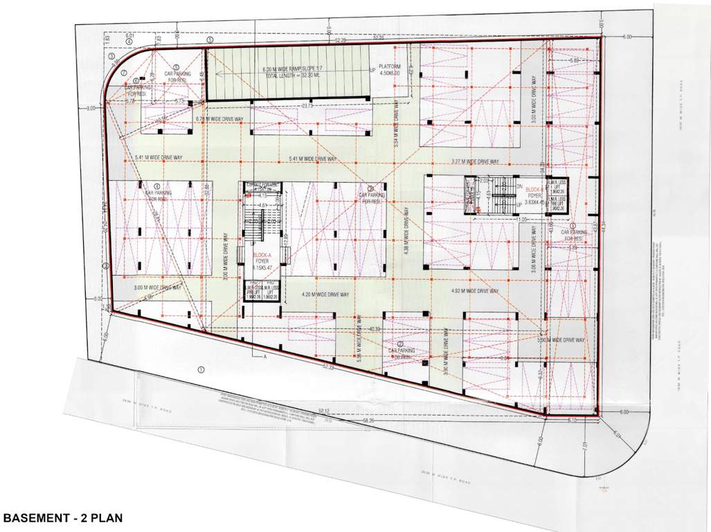  celebration Block A And Block B Basement 2 Cluster Plan