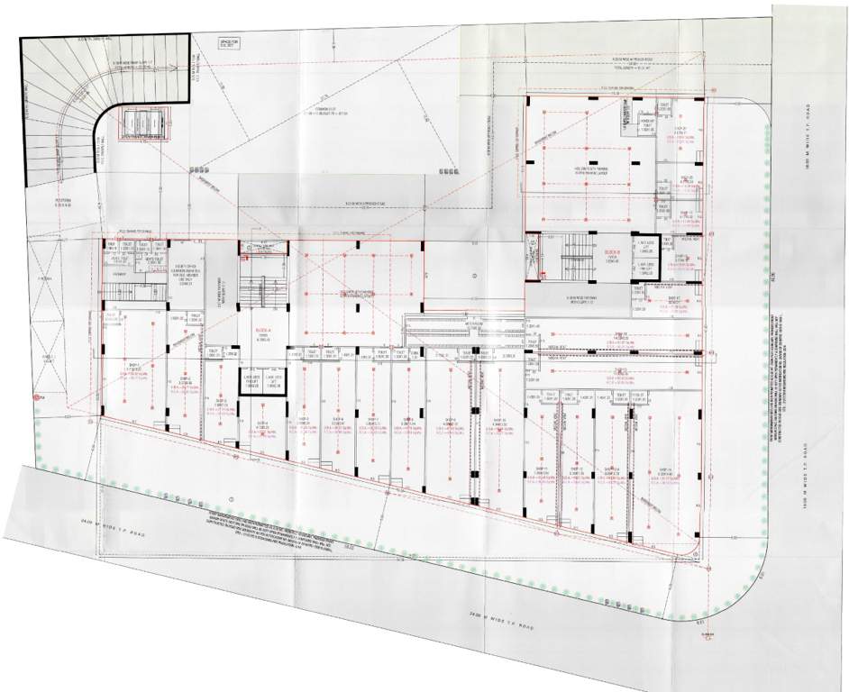  celebration Block A And Block B Cluster Plan for ground Floor