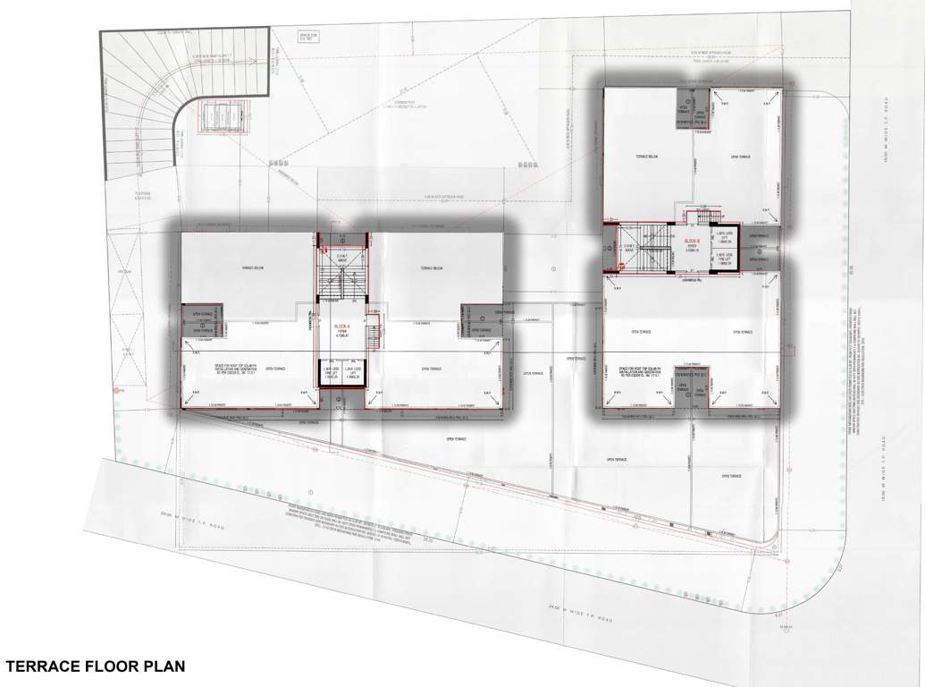  celebration Block A And Block B Terrace Cluster Plan