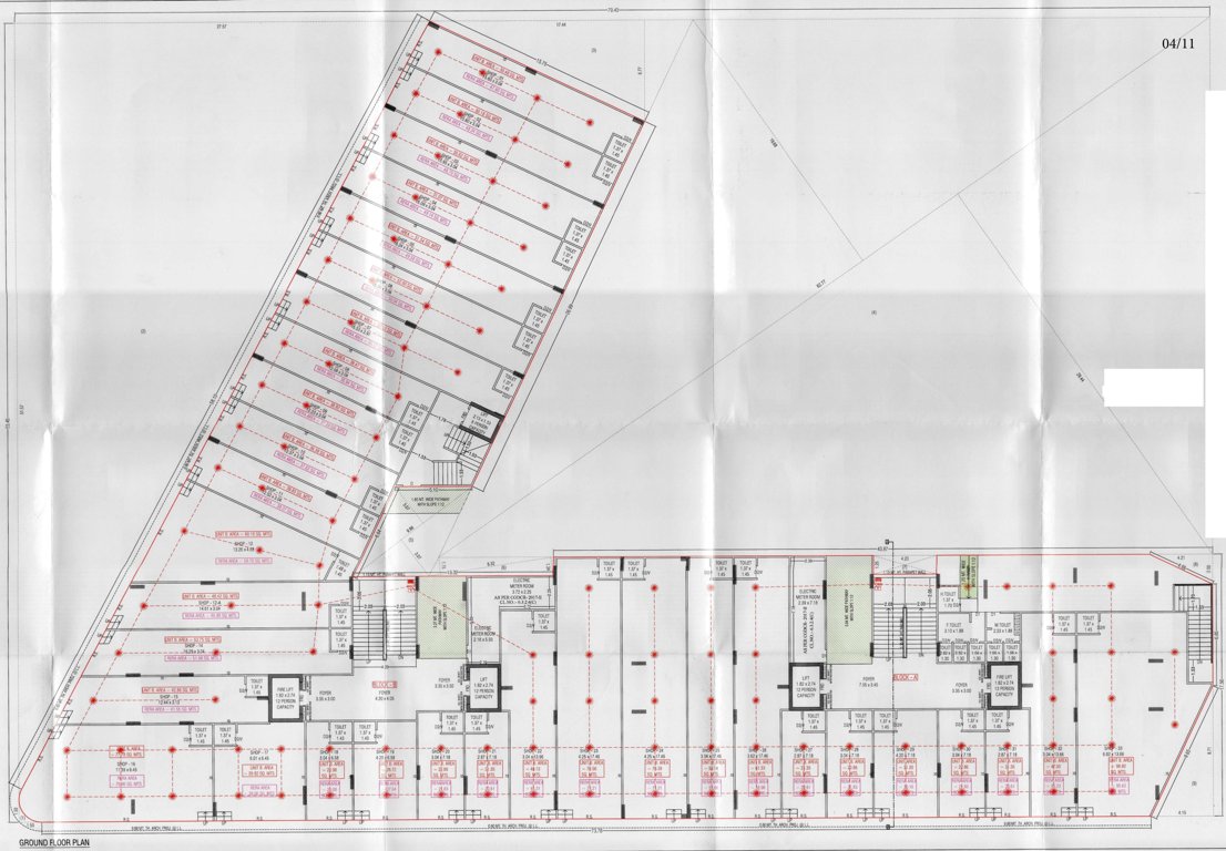  solo bliss Block A, Block B And Block C Ground  Cluster Plan