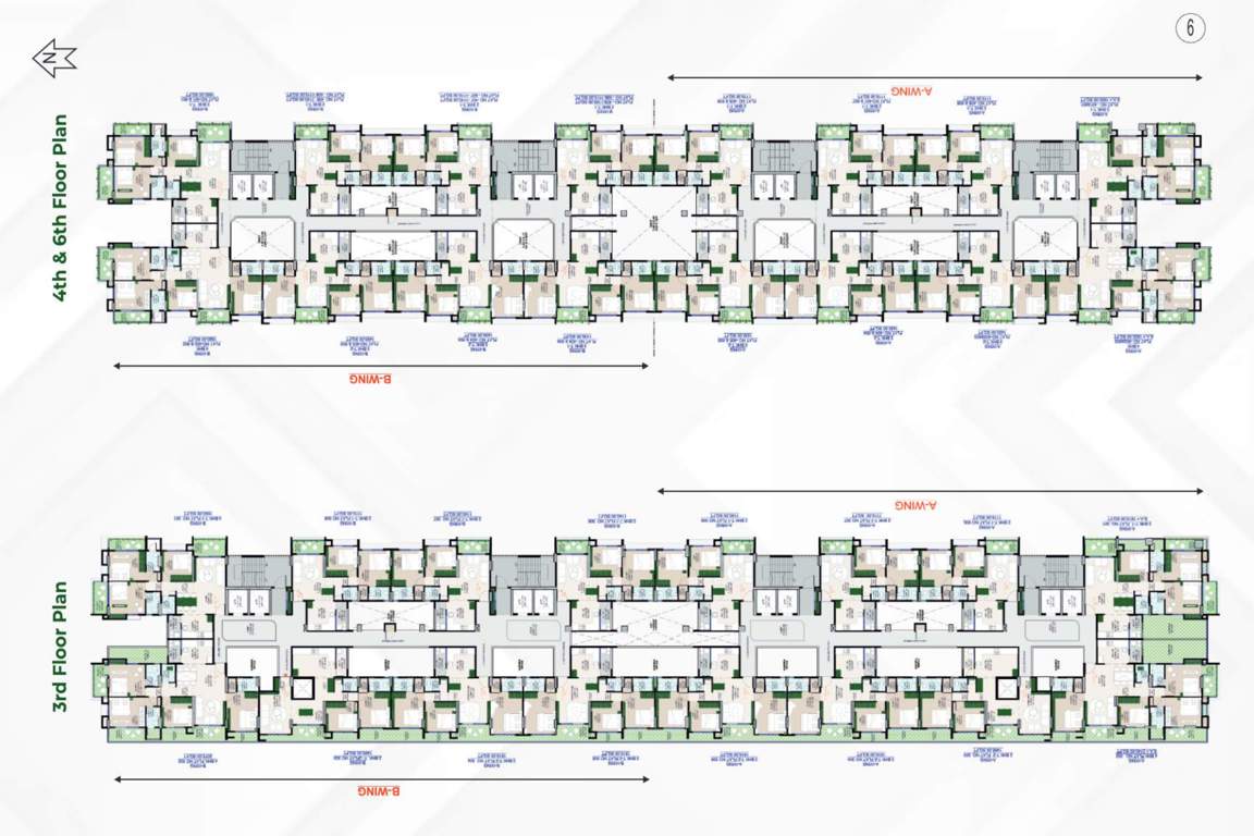  vraj metropolis Block A Cluster Plan