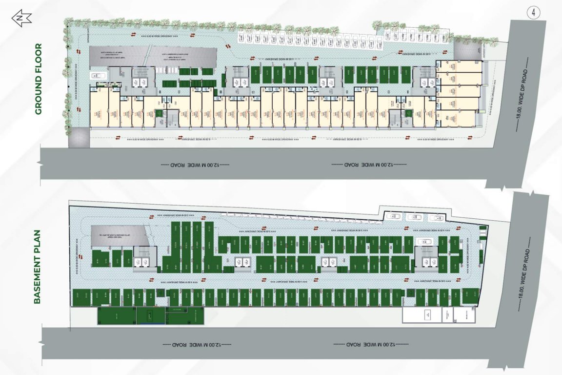  vraj metropolis Block A Cluster Plan