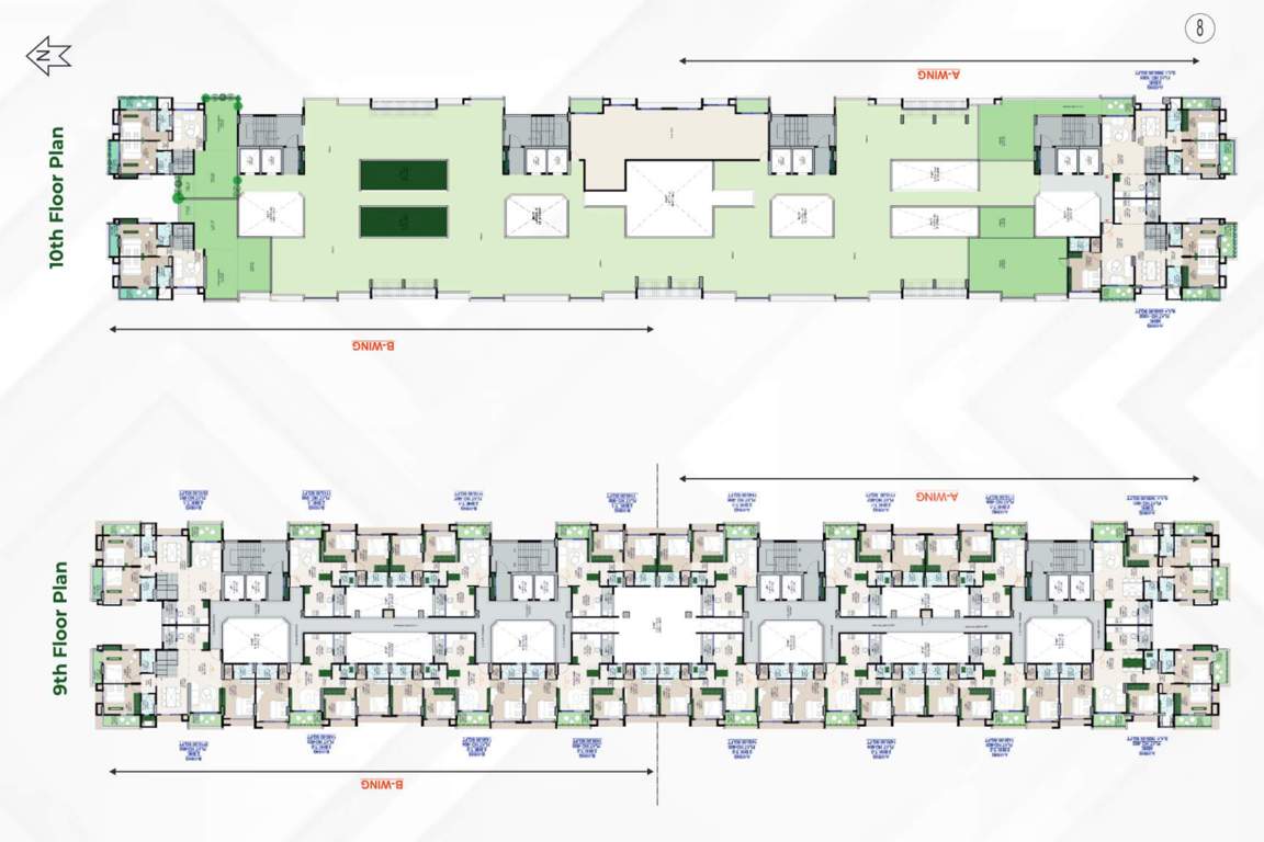  vraj metropolis Block A Cluster Plan