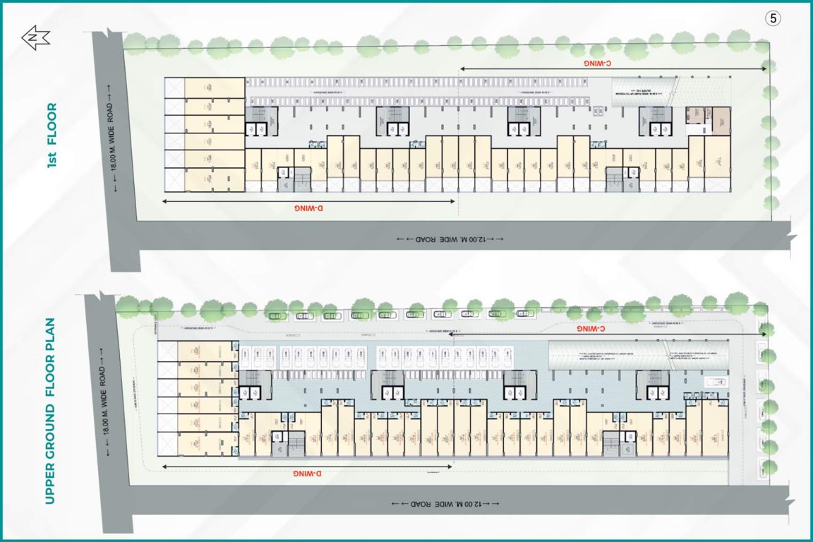  vraj metropolis Block A Cluster Plan