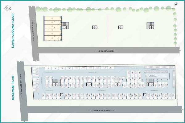  vraj-metropolis Block A Cluster Plan