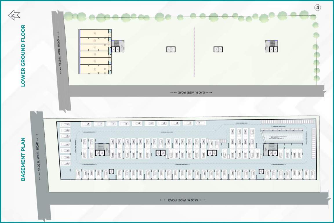  vraj metropolis Block A Cluster Plan