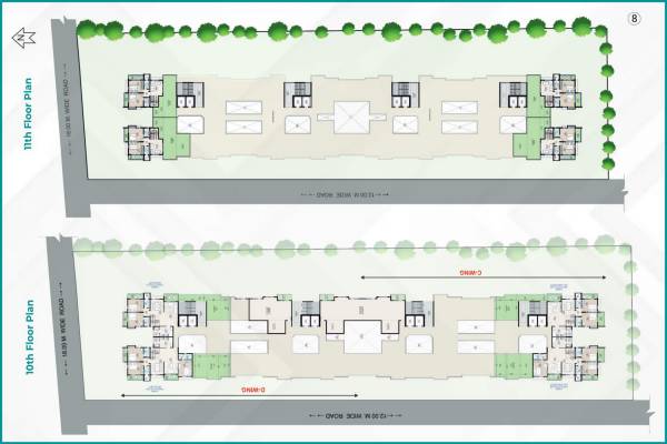  vraj-metropolis Block A Cluster Plan