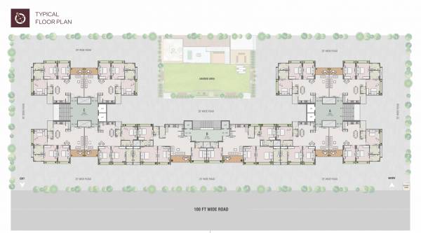  sky Block A Cluster Plan