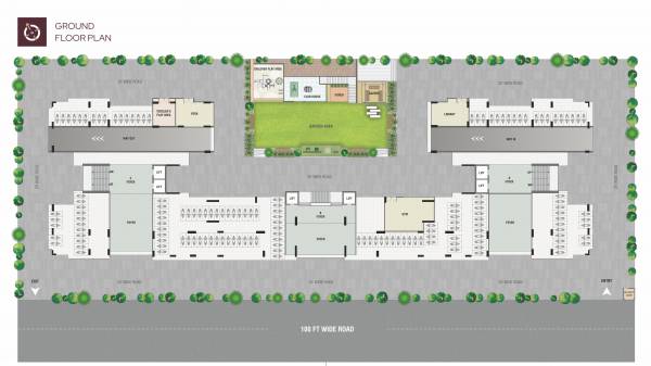  sky Block A Cluster Plan