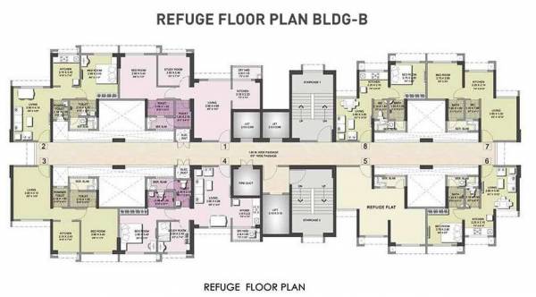  ikigai Tower 2 Refuge Cluster Plan