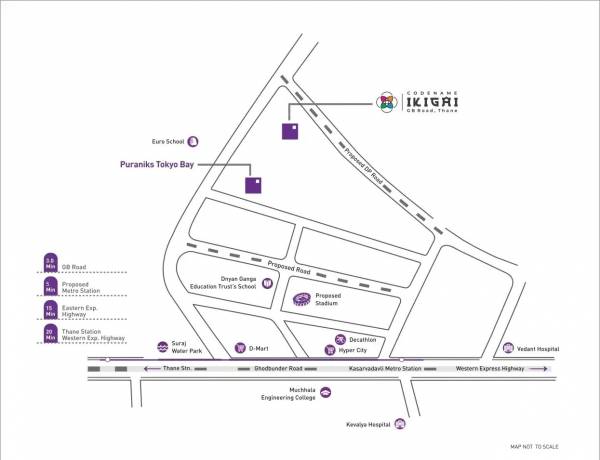  puraniks-ikigai Location Plan