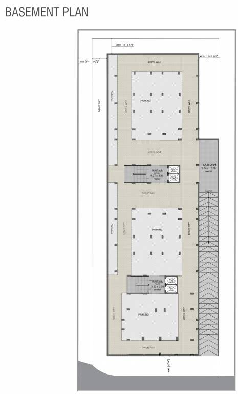  glory Block A And Block B Basement Cluster Plan