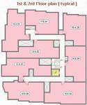 DAC Parantaka 1st And 2nd Floor Cluster Plan  parantaka DAC Parantaka 1st And 2nd Floor Cluster Plan