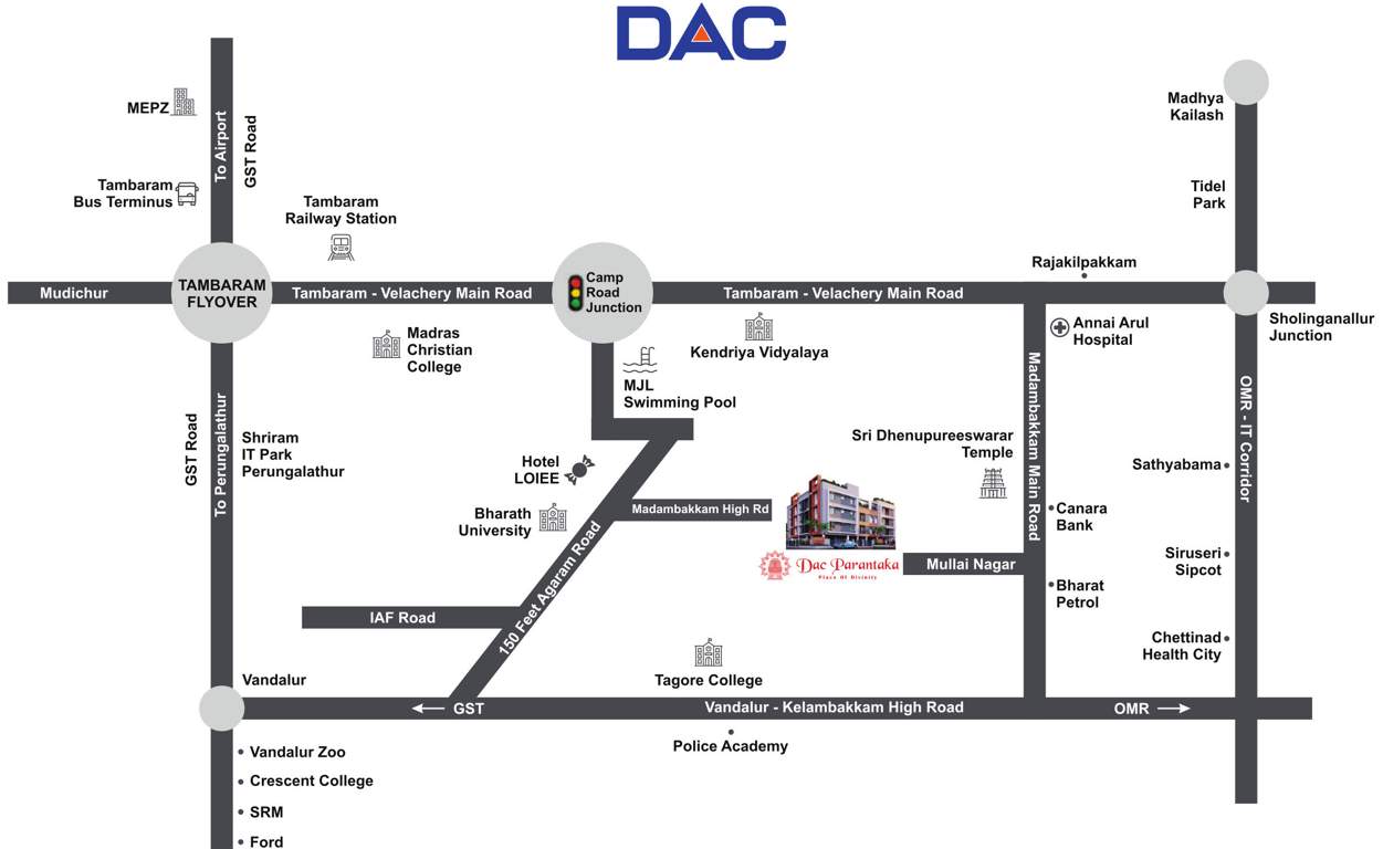  parantaka Location Plan