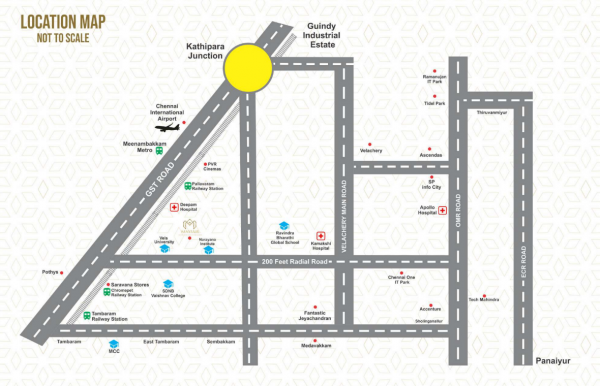  rohini-mayfair Location Plan