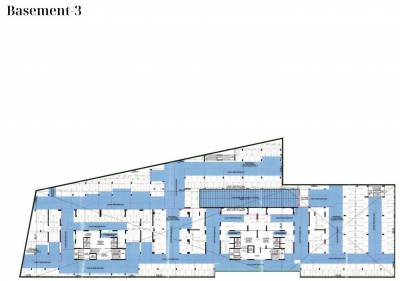  360 A, B Basement 3 Cluster Plan