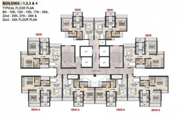  sai-proviso-atlantis-phase-i Bldg No. 3 Athena Cluster Plan